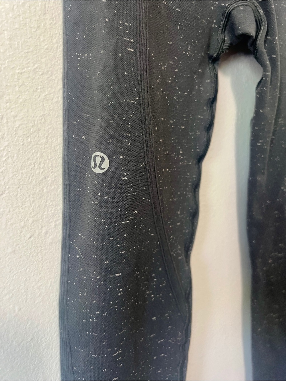Lululemon Athletica Grey Speckled Ebb to Street Leggings - Size 4 - Picture 10 of 12